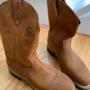 Georgia Boot Wellington Ranch Men's boot in Chestnut